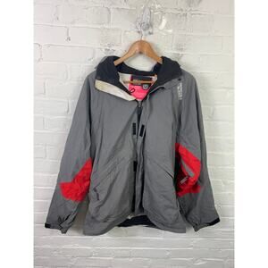 Special Blend Women's Full Zip Jacket Hoodie Long Sleeve Gray Size Medium